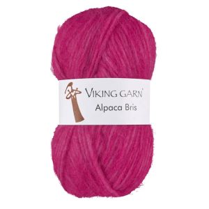 Garn viking alpaca bris 362 cerise