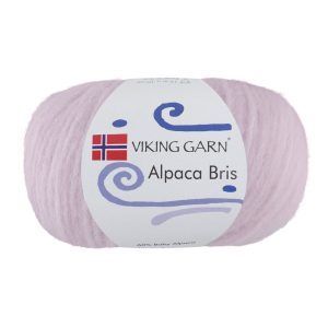 Garn viking alpaca bris 367 lys lilla