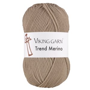 Garn viking trend merino 407 beige