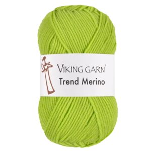 Garn viking trend merino 431 lime