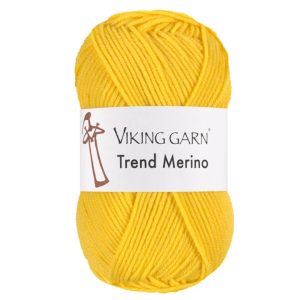 Garn viking trend merino 441 gul