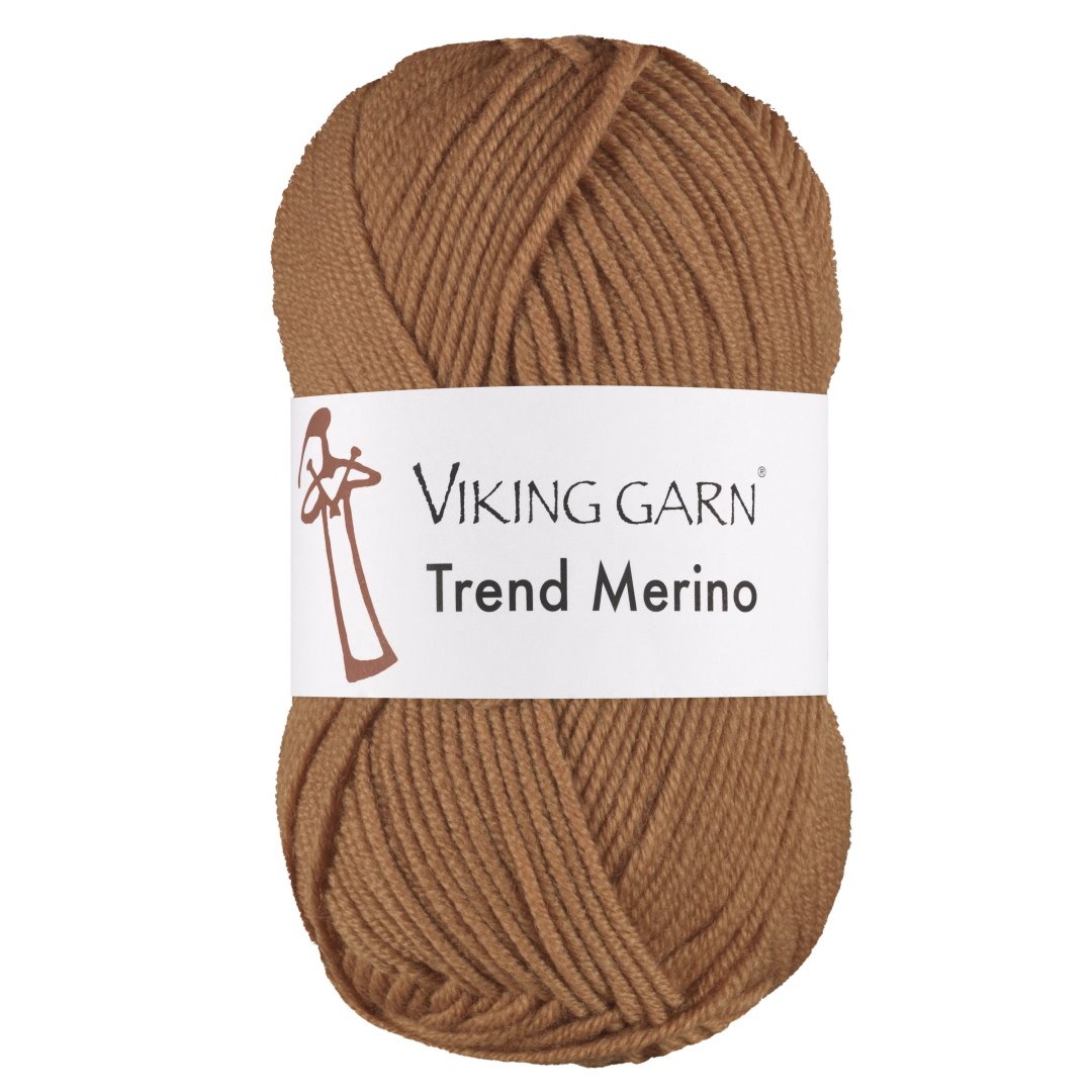 Garn viking trend merino 453 cognac