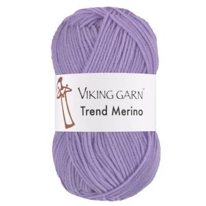 Garn viking trend merino 468 lys lilla