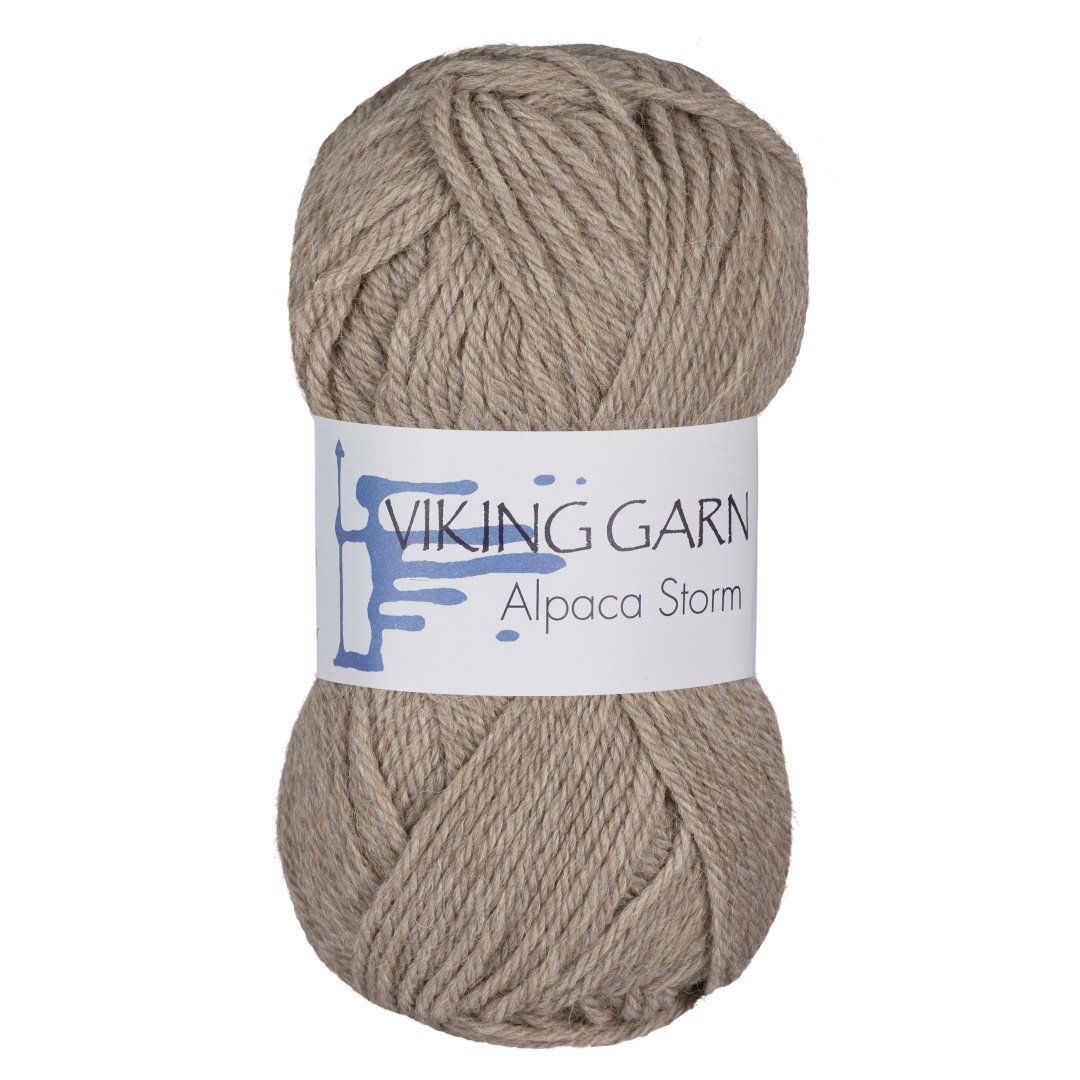 Garn viking alpaca storm 507 beige