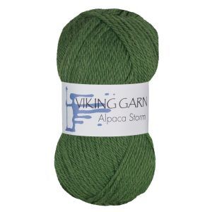 Garn viking alpaca storm gressgrønn 533