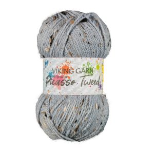 Garn viking alpaca picasso lys blå 922
