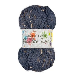 Garn viking alpaca picasso jeansblå 927
