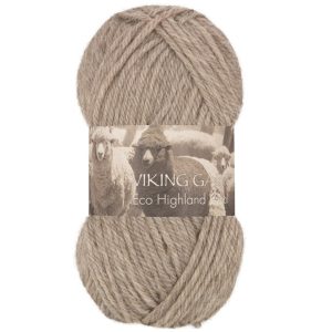 Garn viking highland eco wool beige 207