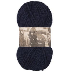 Garn viking highland eco wool marine 226