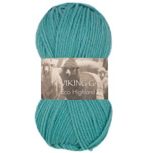 Garn viking highland eco wool petrol 229