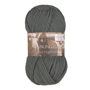 Garn viking highland eco wool 234 støvet
