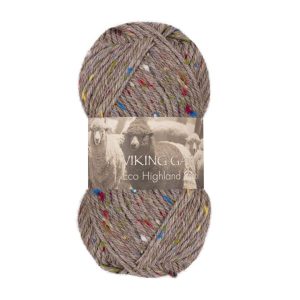 Garn viking highland eco wool hvit 274 t