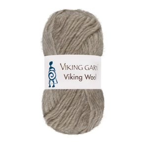 Garn viking wool 507 lys beige