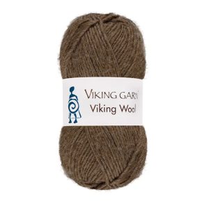 Garn viking wool 508 brun