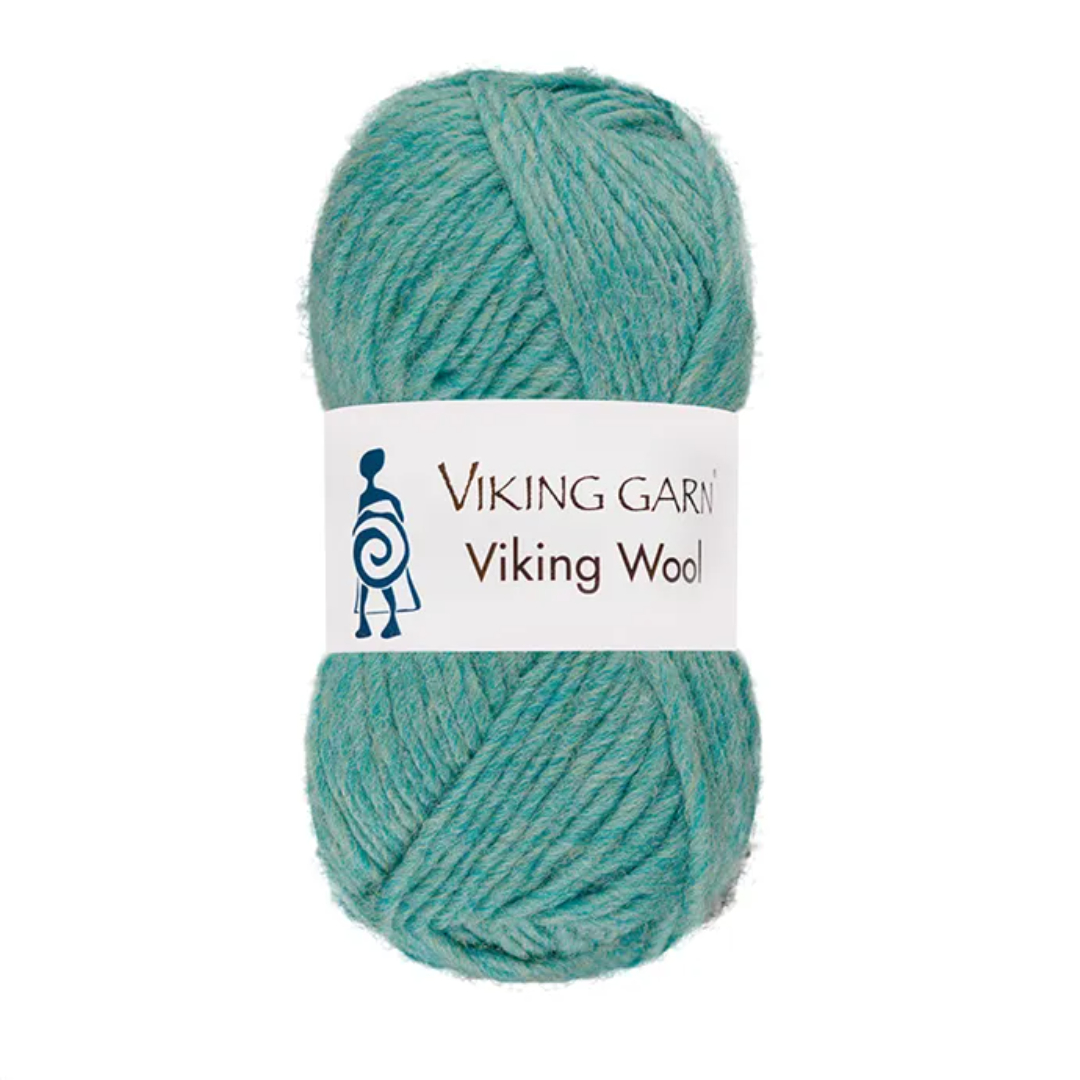 Garn viking wool 529 turkis