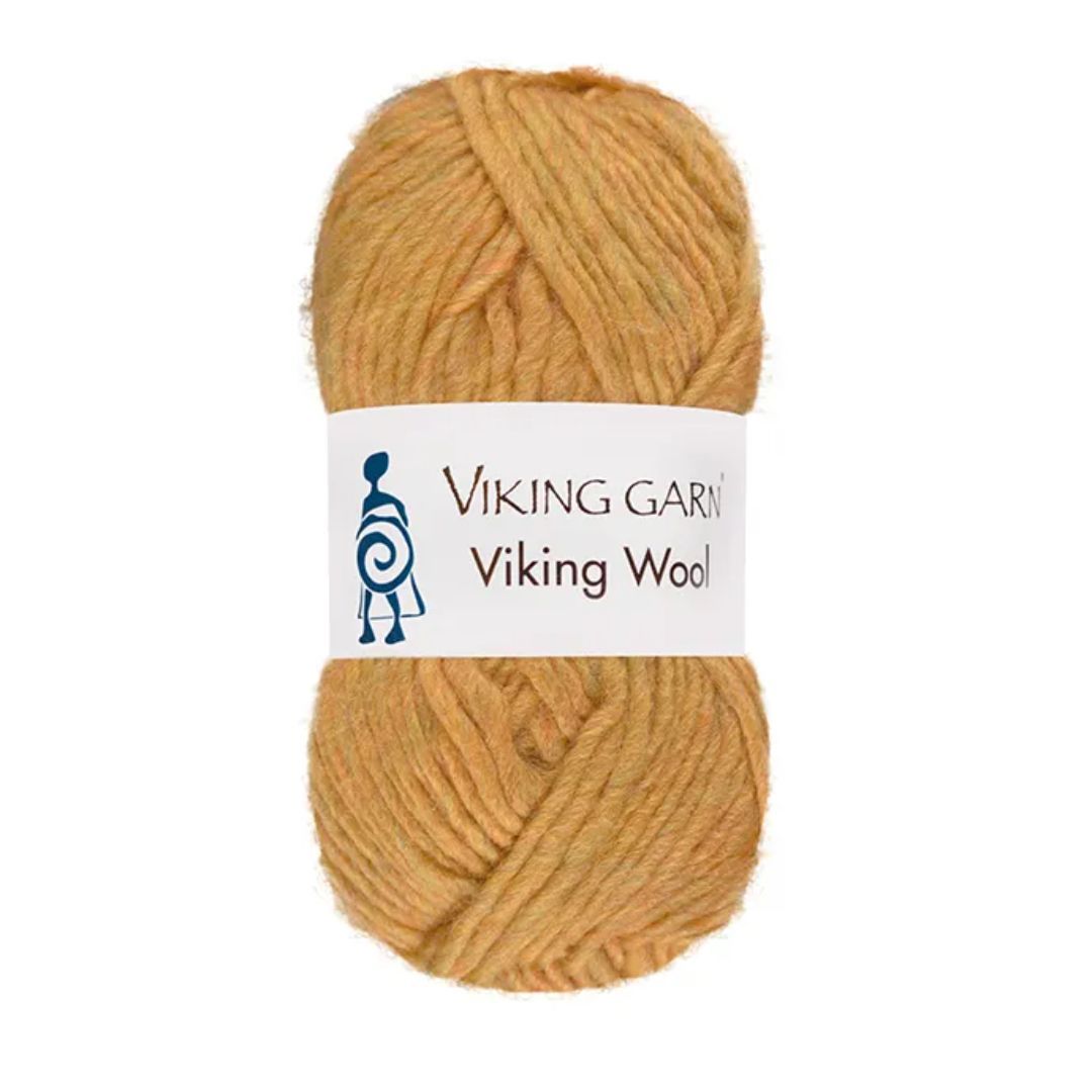 Garn viking wool 545 gul