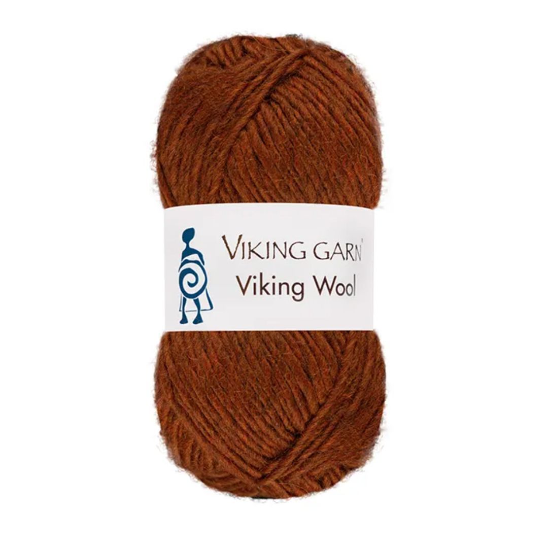 Garn viking wool 553 rust