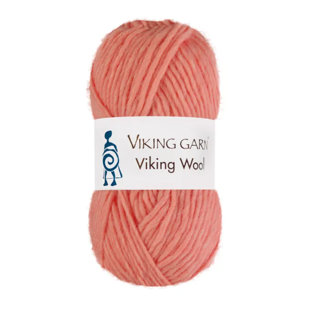Garn viking wool 563 korall