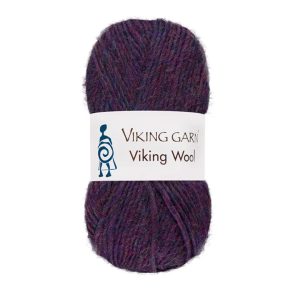 Garn viking wool 569 lilla
