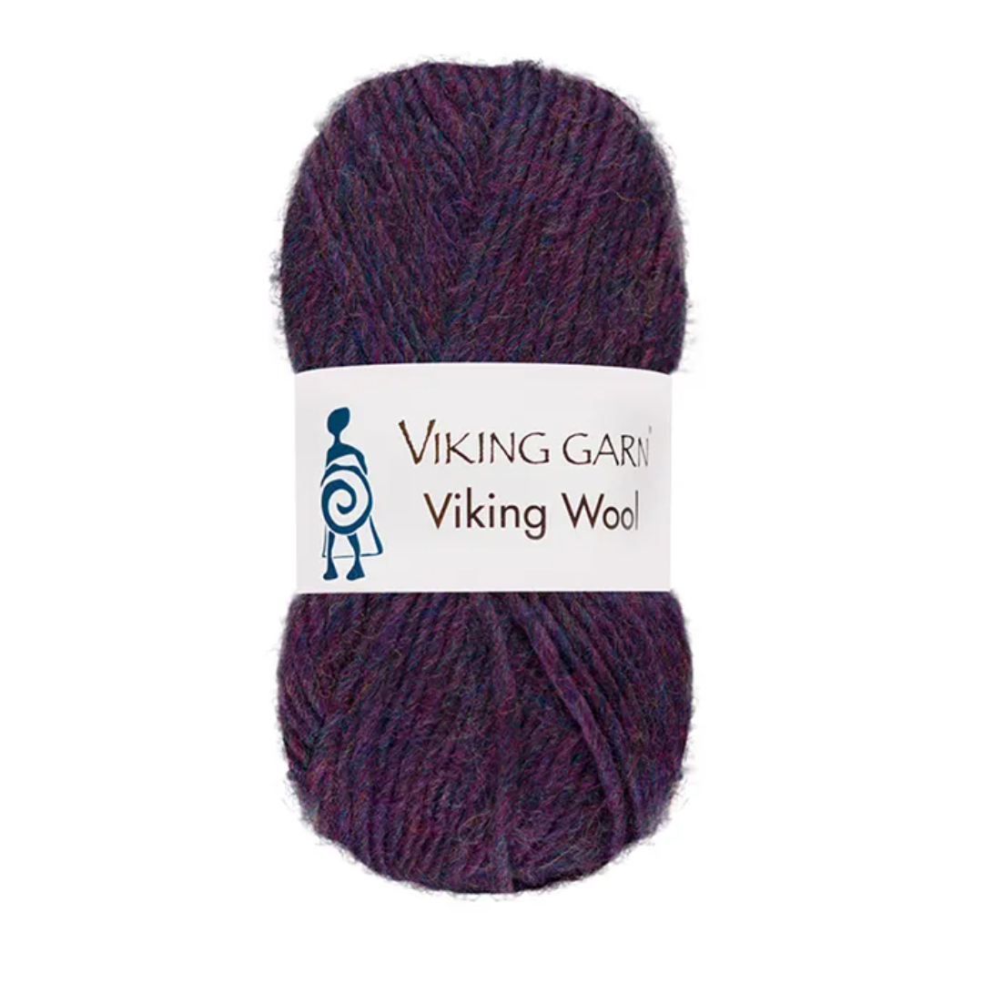 Garn viking wool 569 lilla