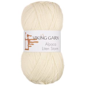 Garn viking alpaca liten storm 702 natur