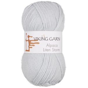 Garn viking alpaca liten storm 720 lys b
