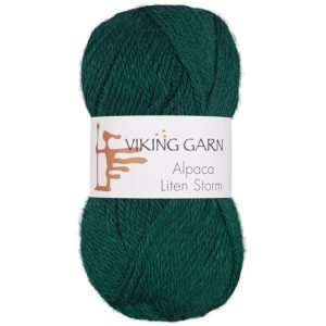 Garn viking alpaca liten storm 734 jade