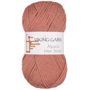 Garn viking alpaca liten storm 752 aprik