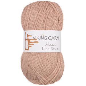 Garn viking alpaca liten storm 762 pudde