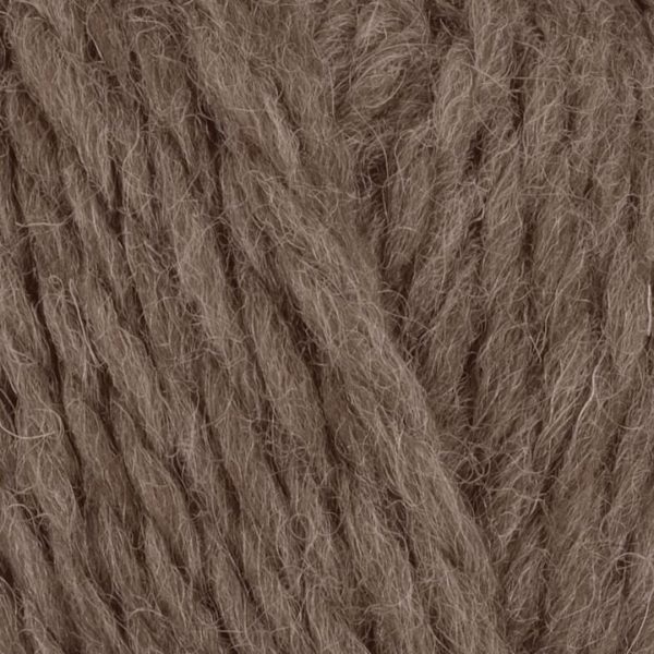 Garn viking hobbygarn 908 mørkbrun - Bilde 2