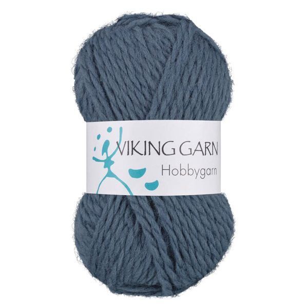 Garn viking hobbygarn 927 blå
