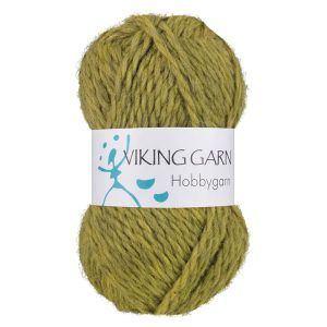 Garn viking hobbygarn 934 grønn
