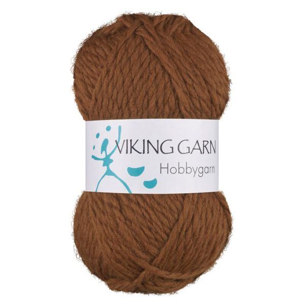 Garn viking hobbygarn 952 kobber