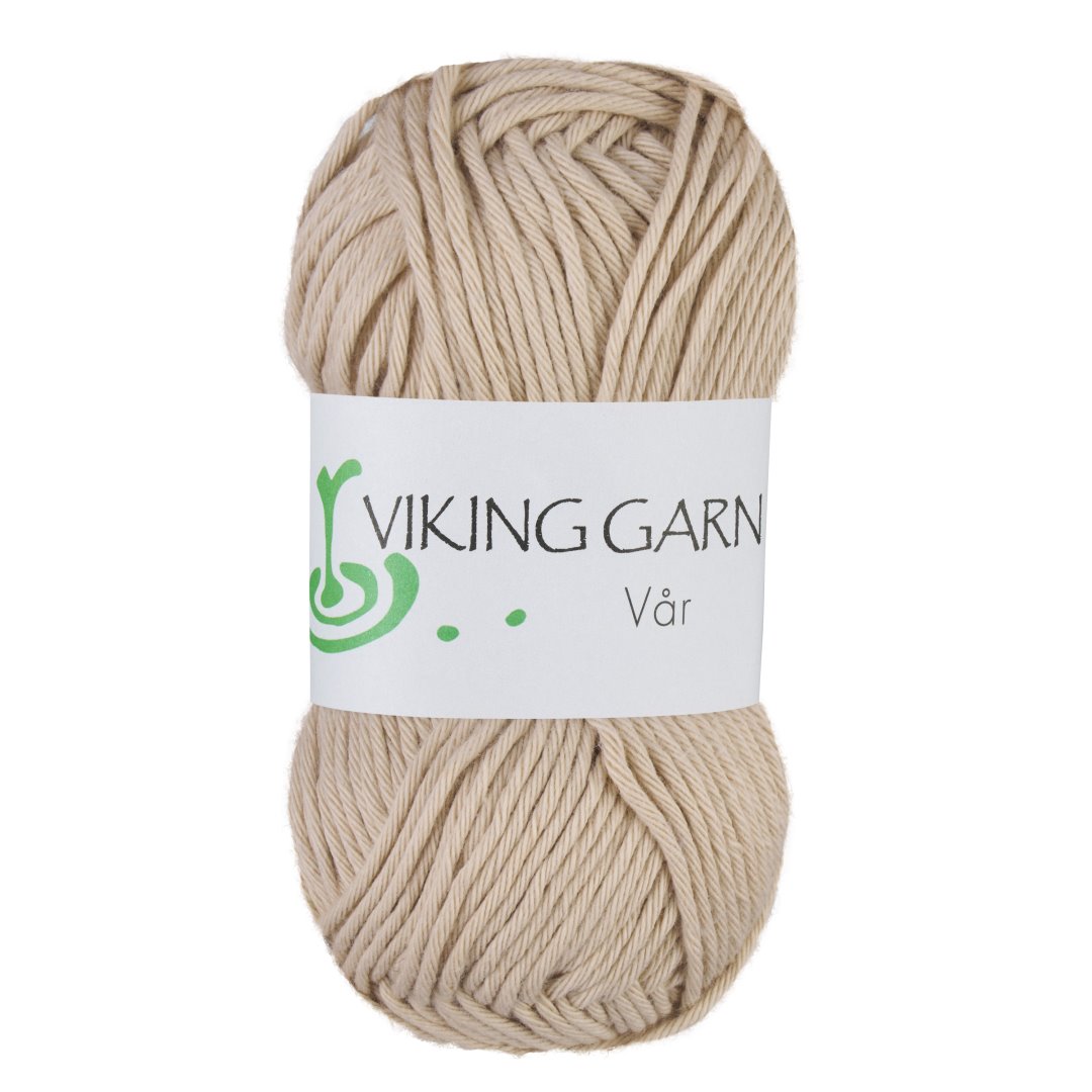 Garn viking vår 407 beige