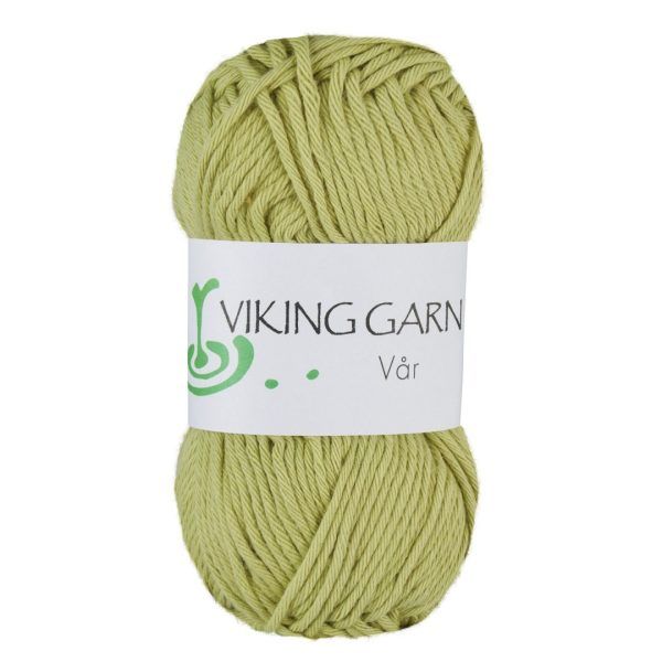 Garn viking vår 431 lys grønn