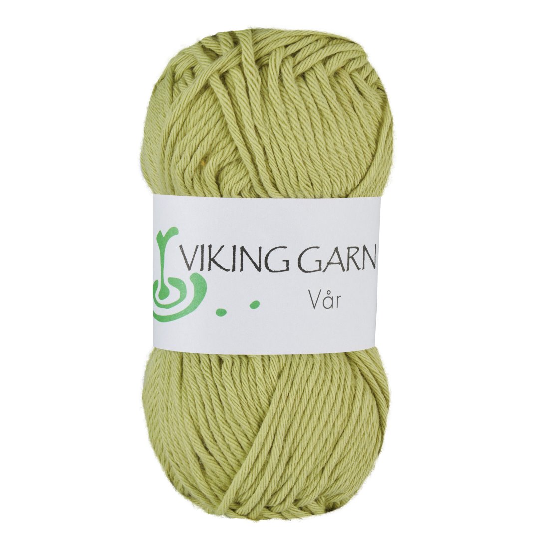 Garn viking vår 431 lys grønn