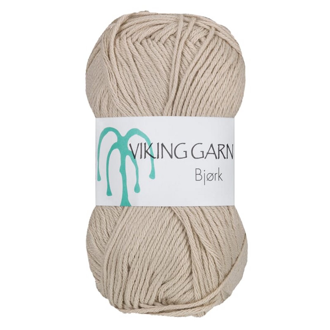 Garn viking bjørk 507 beige