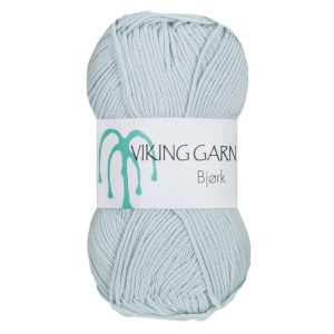 Garn viking bjørk 520 lys blå