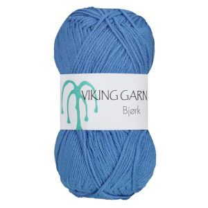 Garn viking bjørk 523 blå