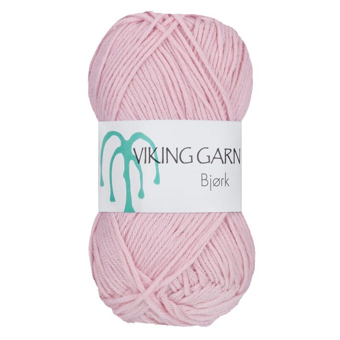 Garn viking bjørk 565 lys rosa