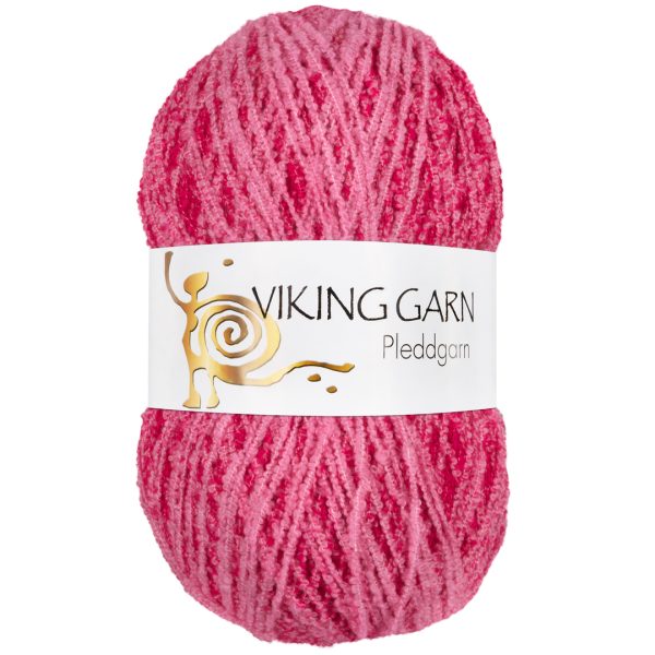 Garn viking pleddgarn 764 cerise