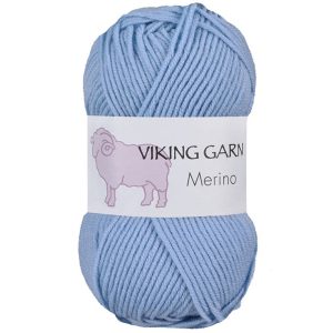 Garn viking merino 820 blå