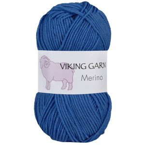 Garn viking merino 824 kongeblå
