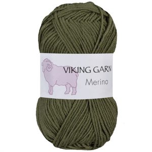 Garn viking merino 835 grønn
