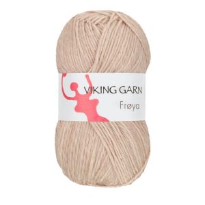 Garn viking frøya 280 beige