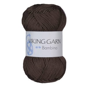 Garn viking bambino 408 brun