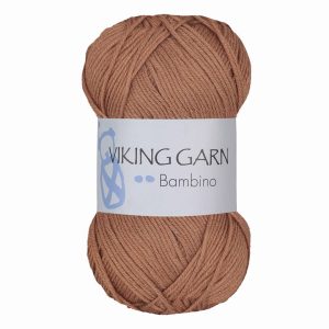 Garn viking bambino 409 lys brun