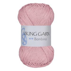 Garn viking bambino 416 pudderrosa