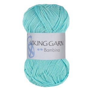 Garn viking bambino 421 lys turkis