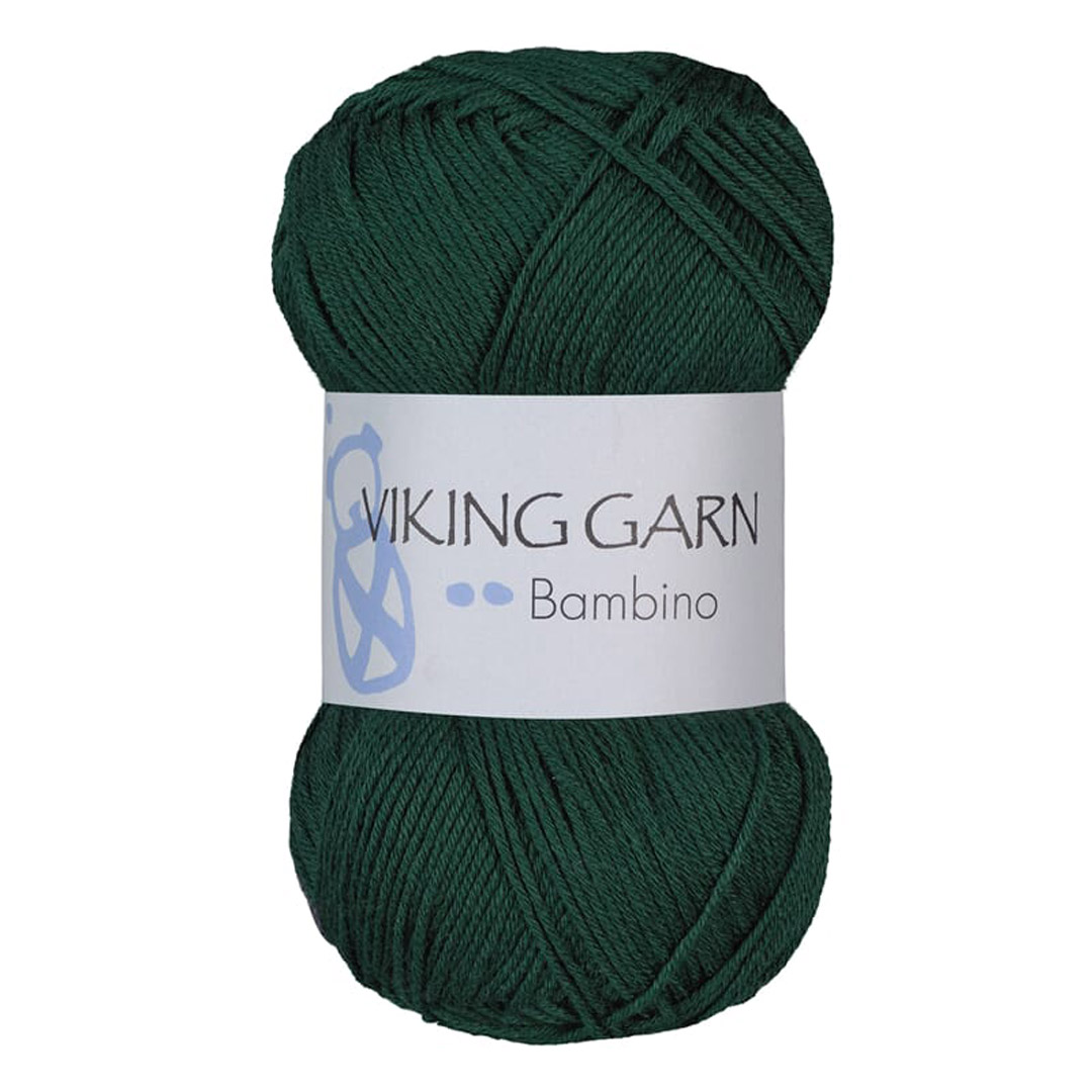 Garn viking bambino 433 skogsgrønn